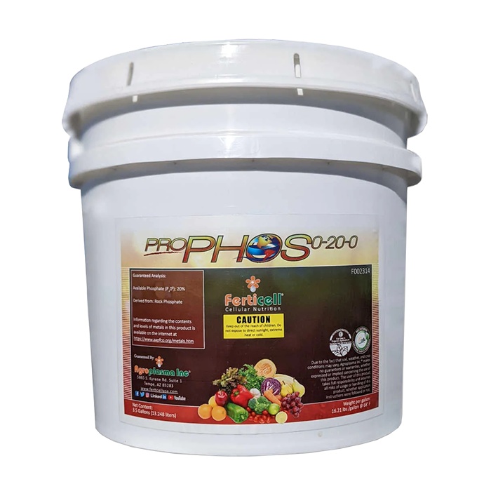 organic liquid fertilizer nutrient content Ferticell Organic Pro Phos 0-20-0, 275 Gallon Liquid Fertilizer