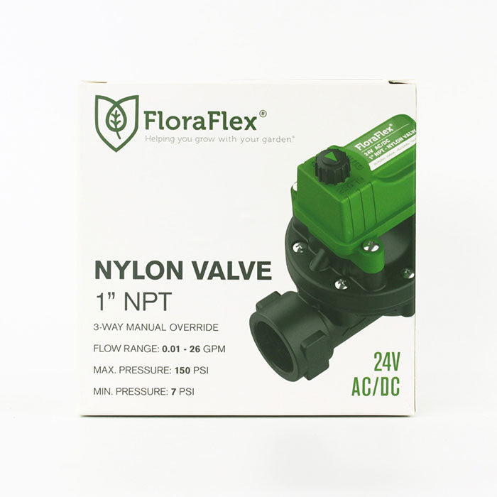 FloraFlex Nylon Valve 2.0, 1 Inch