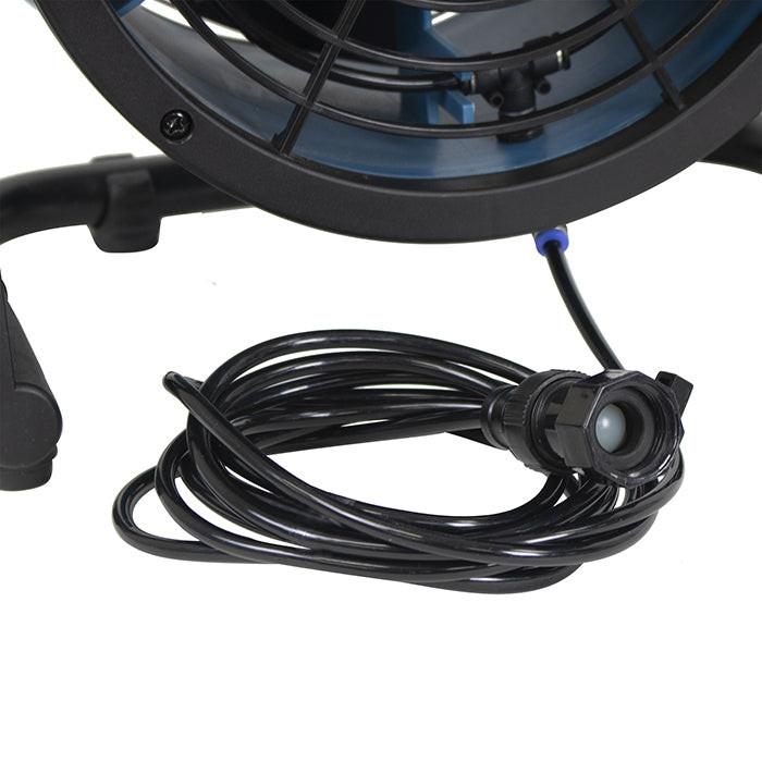 XPOWER FM-65B Battery Powered Misting Fan, 900 CFM