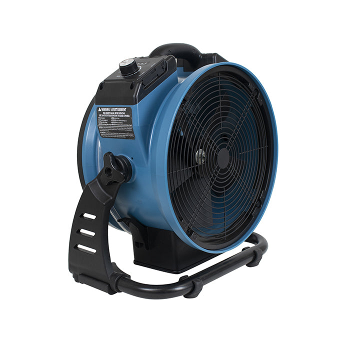 XPOWER FM-65WB Battery-Powered Misting Fan With Built-In Water Pump, 900 CFM