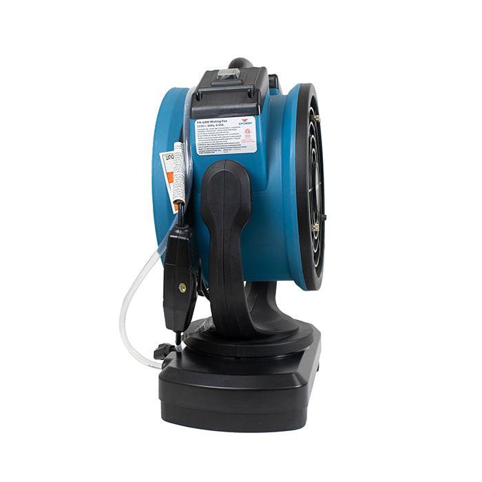 XPOWER FM-68W Oscillating Misting Fan with Built-In Water Pump, 1000 CFM