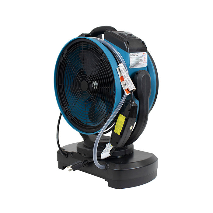 XPOWER FM-68W Oscillating Misting Fan with Built-In Water Pump, 1000 CFM