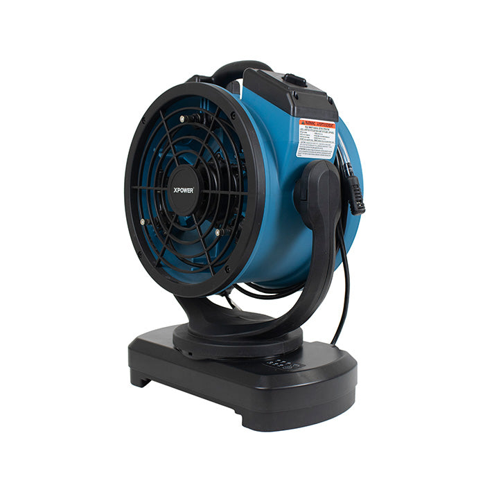 XPOWER FM-68W Oscillating Misting Fan with Built-In Water Pump, 1000 CFM