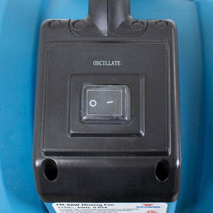 XPOWER Oscillating Misting Fan
