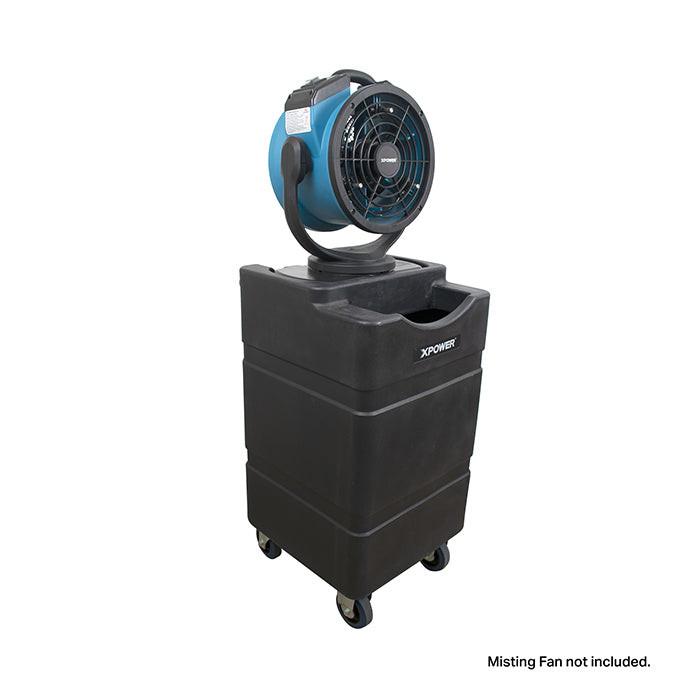 XPOWER WT-90 Mobile Water Reservoir Tank for FM-68W & FM-88W Misting Fan, 90 Liter