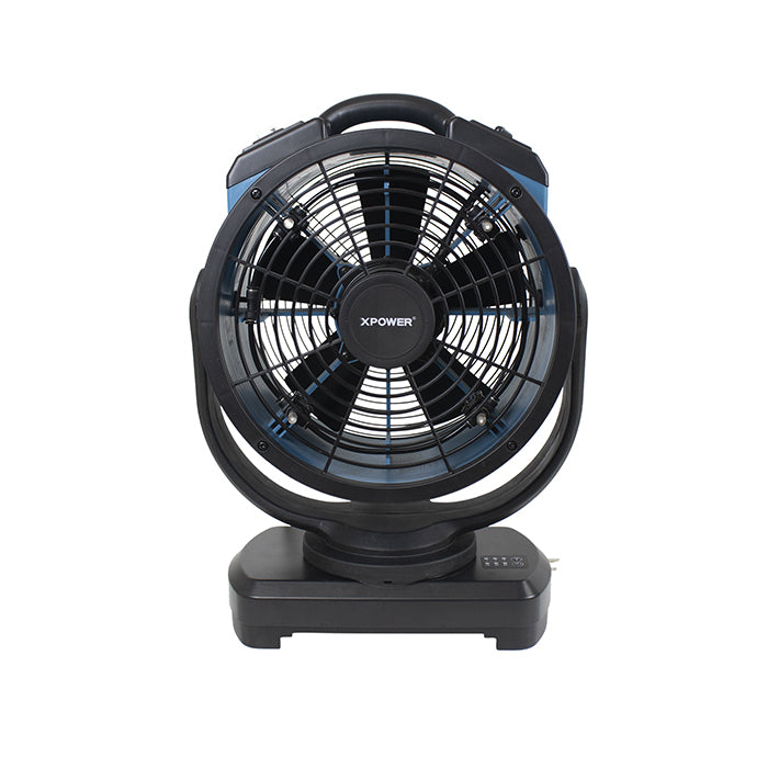 XPOWER FM-88W Oscillating Misting Fan with Built-In Water Pump, 1700 CFM