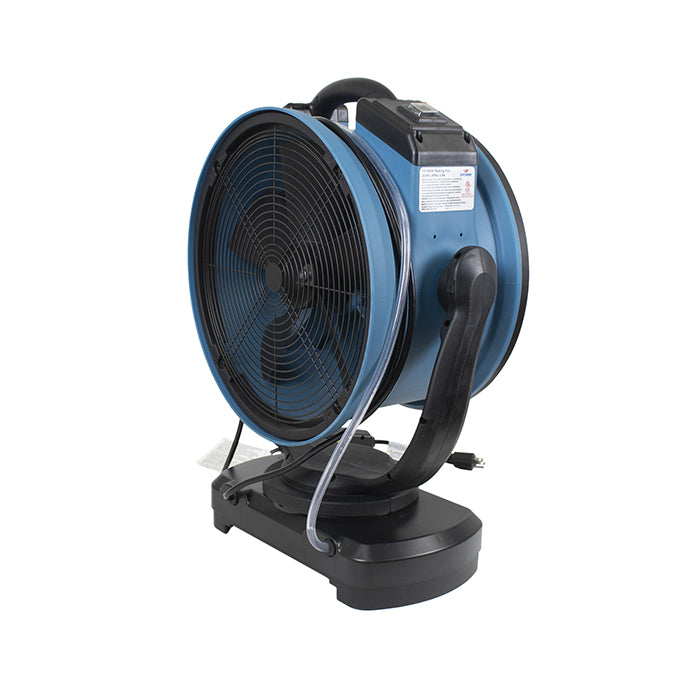 XPOWER FM-88W Oscillating Misting Fan with Built-In Water Pump, 1700 CFM