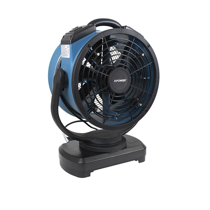 XPOWER FM-88W Oscillating Misting Fan with Built-In Water Pump, 1700 CFM