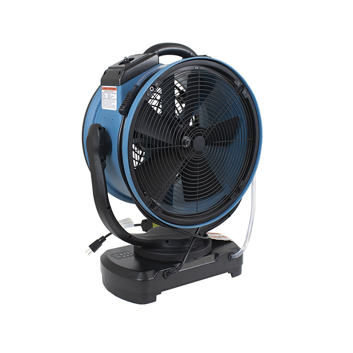 XPOWER FM-88W Oscillating Misting Fan with Built-In Water Pump, 1700 CFM