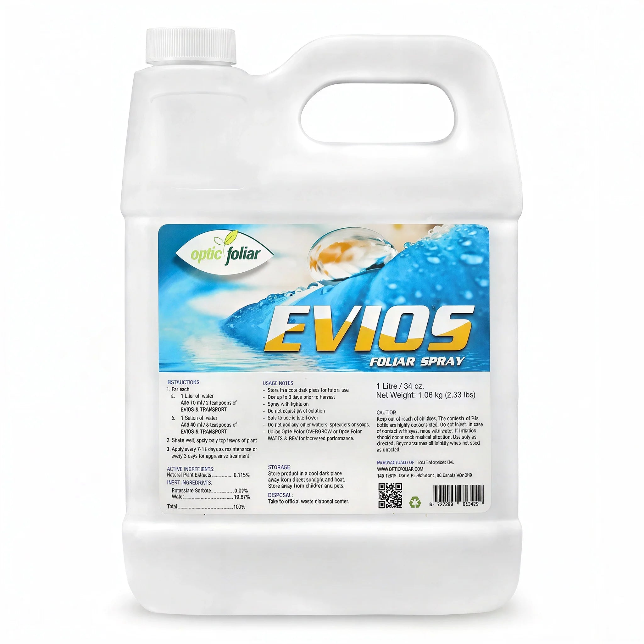Optic Foliar EVIOS, 1 Liter