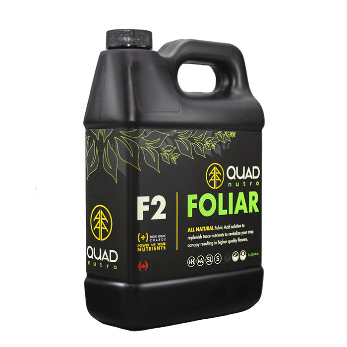 Quad Nutro F2 Foliar Fulvic Acid - 4 Liter