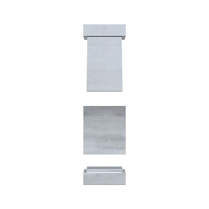 NugSmasher Pre Press Mold Pro, 7 Gram, Square