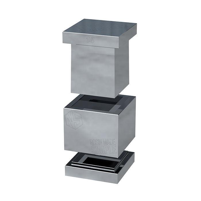 NugSmasher Pre Press Mold Pro, 14 Gram, Square