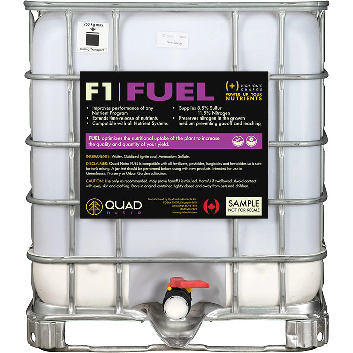 Quad Nutro F1 Fuel Fulvic Acid - 1000 Liter