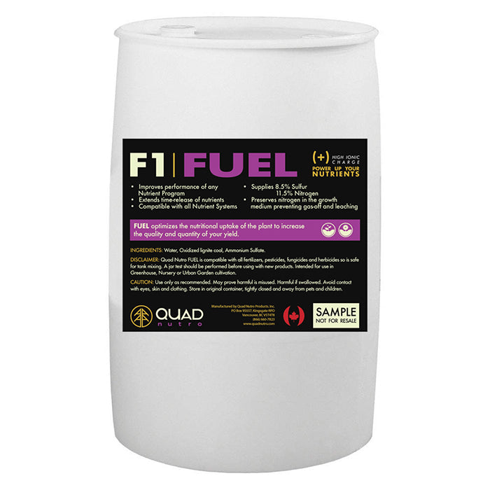 Quad Nutro F1 Fuel Fulvic Acid - 205 Liter