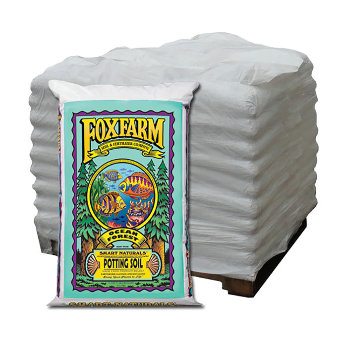 Fox Farm Ocean Forest Potting Soil 1.5 Cubic Feet, West Coast Only - Pallet of 64 Bags