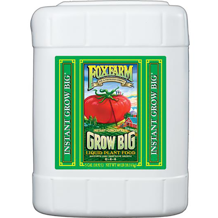 Fox Farm Grow Big Liquid Concentrate, 5 Gallon