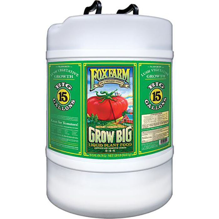 Fox Farm Grow Big Liquid Concentrate, 15 Gallon
