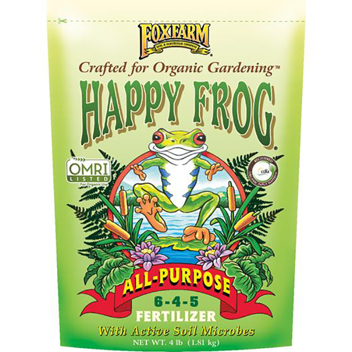 Fox Farm Happy Frog All Purpose Organic Fertilizer, 4 lb.