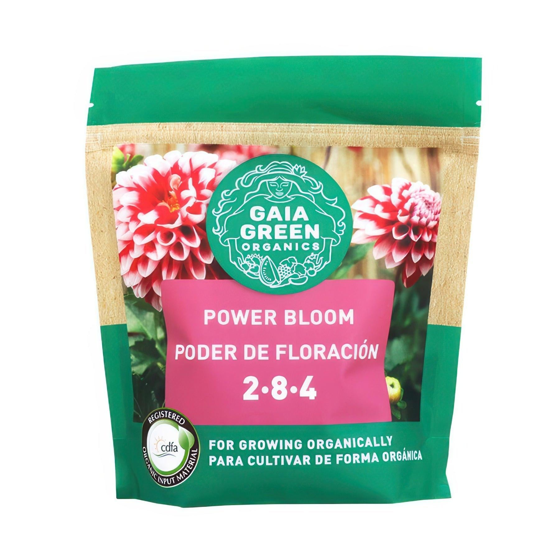 high phosphorus fertilizer for plants Gaia Green Power Bloom, 500 Gram
