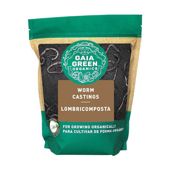 Gaia Green Worm Castings 2L Pouch - Organic Fertilizer Gaia Green Worm Castings 2L Pouch - Organic Fertilizer