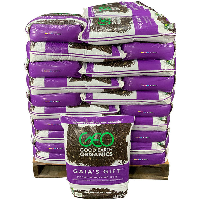 Good Earth Organics Gaia's Gift Premium Organic Soilless Potting Mix - Pallet of 56 Bags