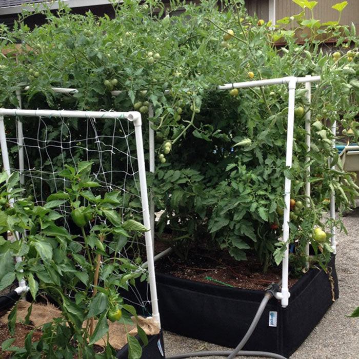 GeoPot GeoPlanter Fabric Raised Bed, 48" x 48" x 12" (120 Gallons)