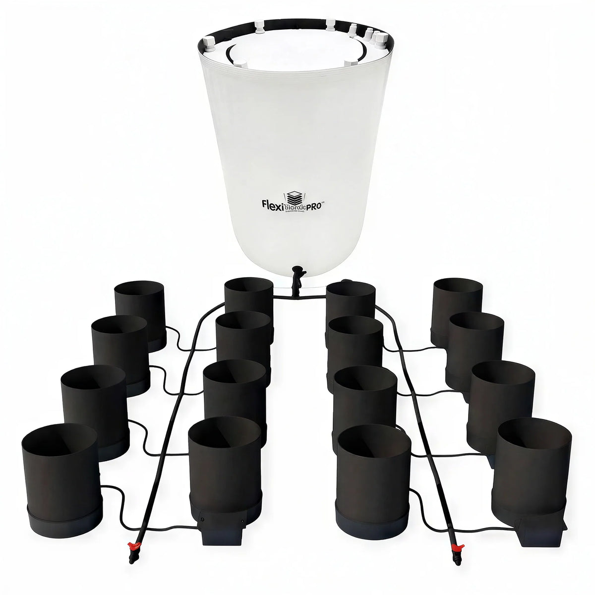 AutoPot 16 Pot GeoPot Watering System with 5 Gallon GeoPots, 60 Gallon Pro FlexiTank