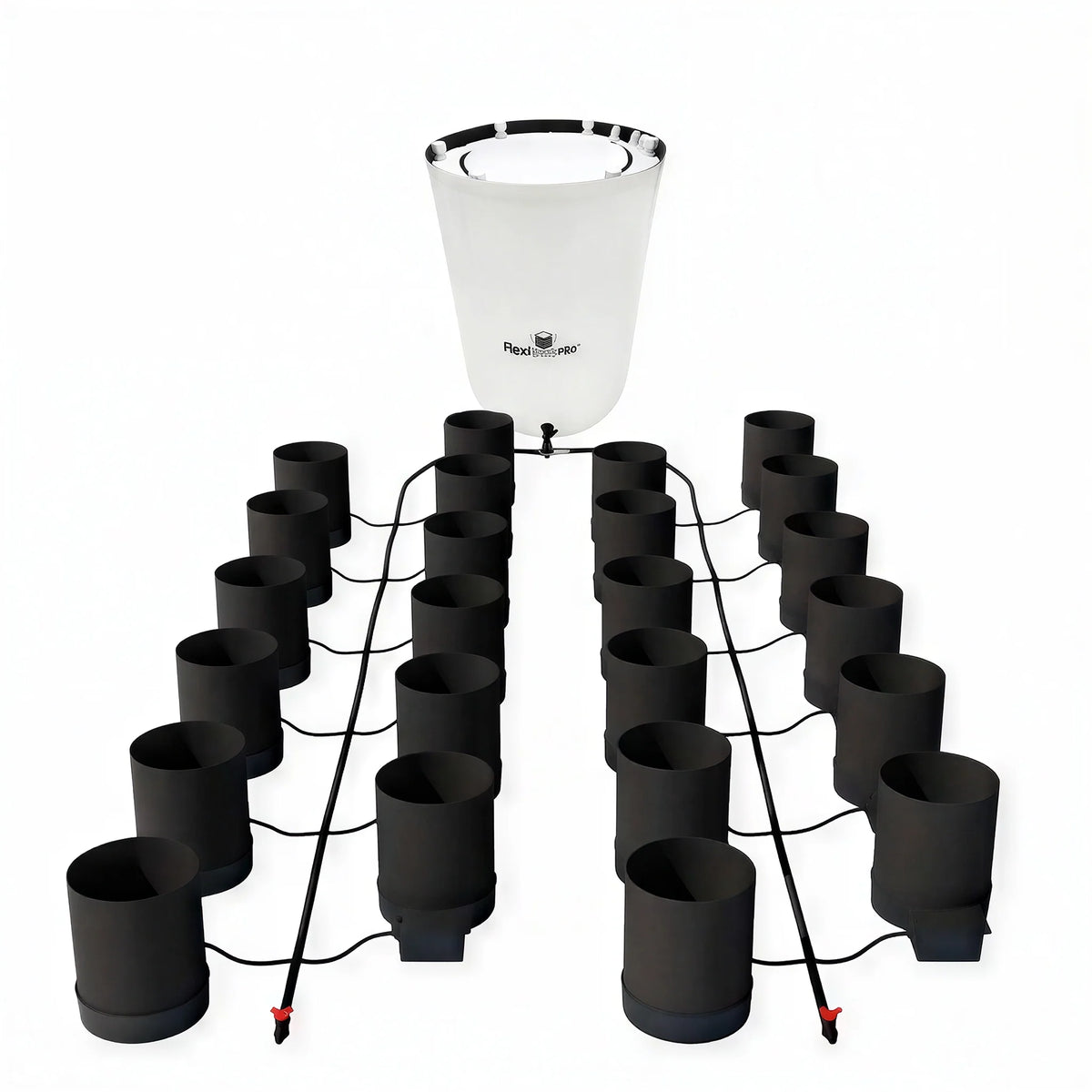 AutoPot 24 Pot GeoPot Watering System with 5 Gallon GeoPots, 105 Gallon Pro FlexiTank