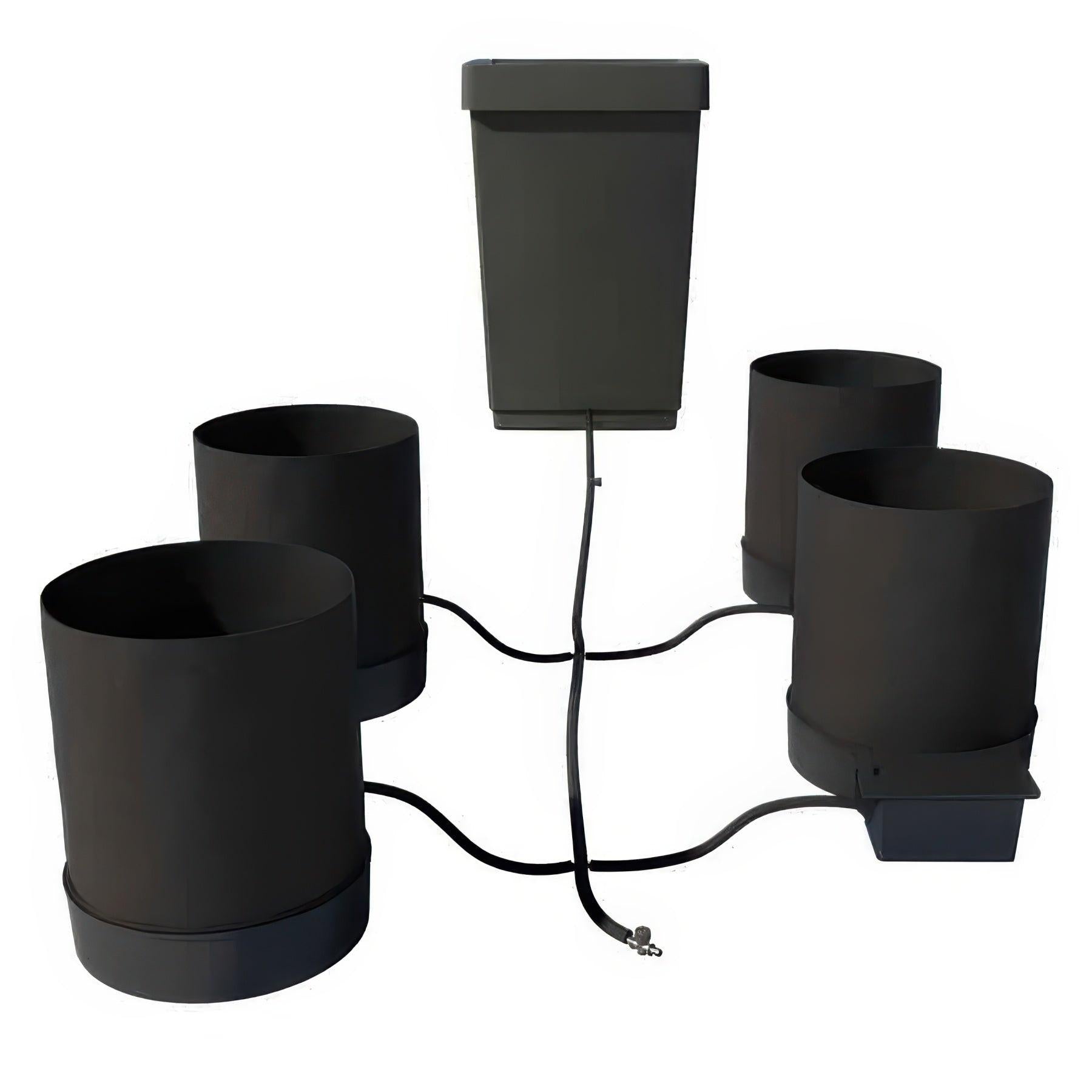 AutoPot 4 Pot GeoPot Watering System with 5 Gallon Pots