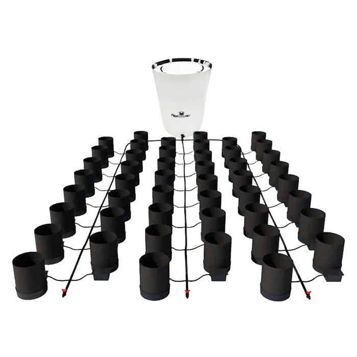 AutoPot 48 Pot GeoPot Watering System with 5 Gallon GeoPots, 105 Gallon Pro FlexiTank