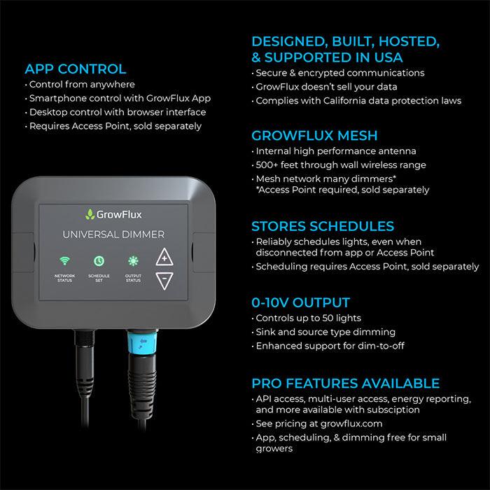 GrowFlux Universal Dimmer, Single Channel