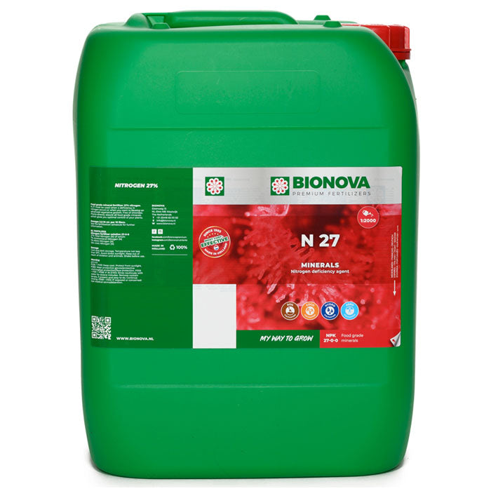 Bionova N 27 Nitrogen Mineral Additive, 20 Liter