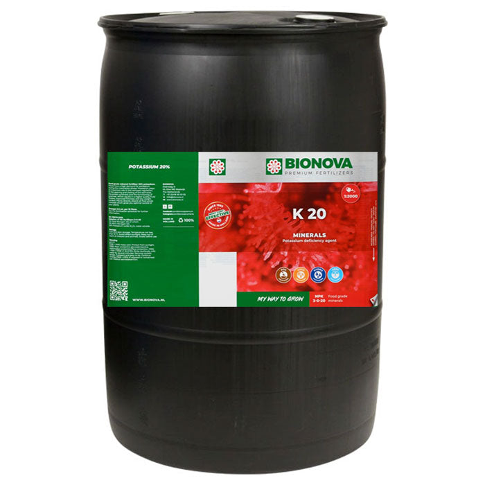 Bionova K 20 Potassium Mineral Additive, 200 Liter
