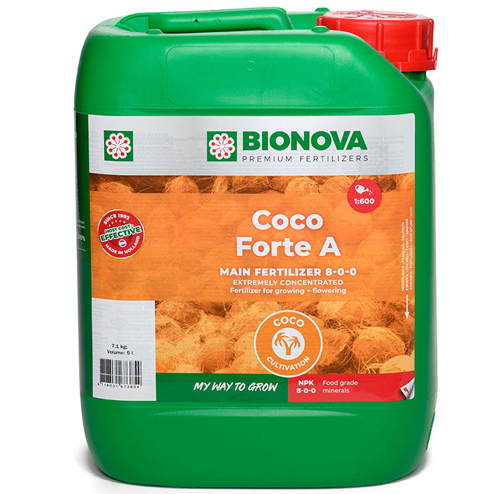 Bionova Coco Forte A Base Nutrient Base Nutrient, 5 Liter
