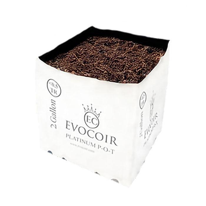 Evocoir Platinum 70/30 Treated Coco Blend Open Top Plastic Grow Bag