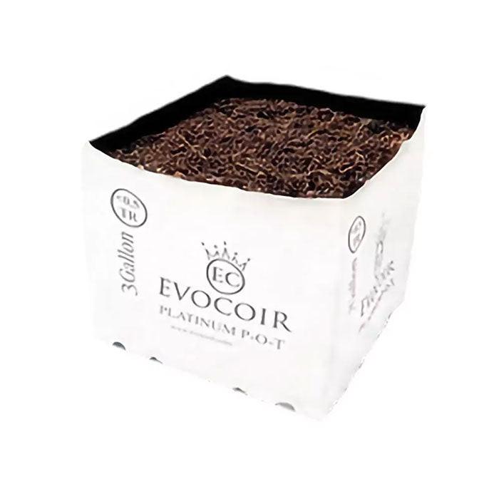 Evocoir Platinum 70/30 Treated Coco Blend Open Top Plastic Grow Bag