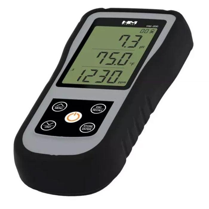 HM Digital HM-200 pH/EC/TDS/Temp Monitor