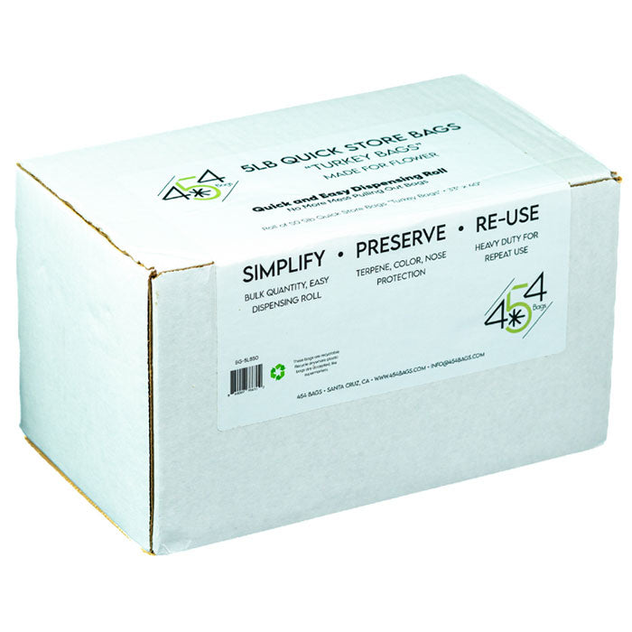 454 Bags Standard "Not for Turkey" Bags, 33 Gallon Bags 33 Inch x 40 Inch, Clear - Pack of 50