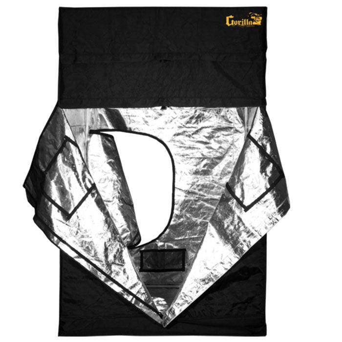 Gorilla Grow Tent 5' x 5' Scynce LED Raging Kush 2.0 650 Watt Grow Tent Kit With Automated Ventilation Package