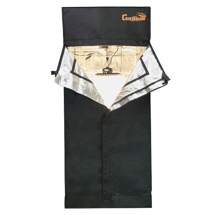Gorilla Grow Tent 3' x 3' 150 Watt UFO LED Grow Tent Kit With Automated Ventilation Package