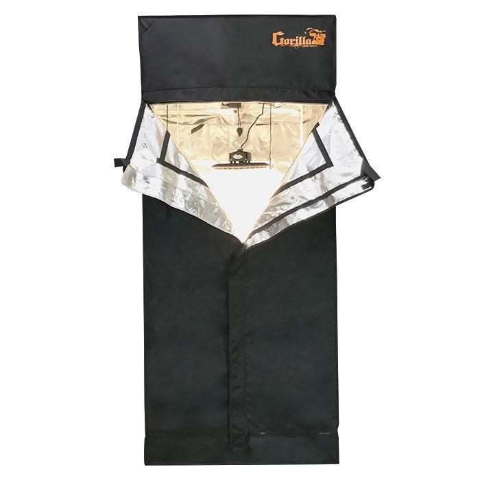 Gorilla Grow Tent 3' x 3' 150 Watt UFO LED Grow Tent Kit With Automated Ventilation Package