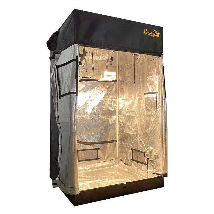 Gorilla Grow Tent 4' x 4' Growers Choice 500 Watt CMH Grow Tent Kit With Automated Ventilation Package