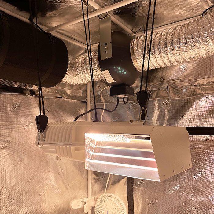 Gorilla Grow Tent 4' x 4' Growers Choice 500 Watt CMH Grow Tent Kit With Automated Ventilation Package