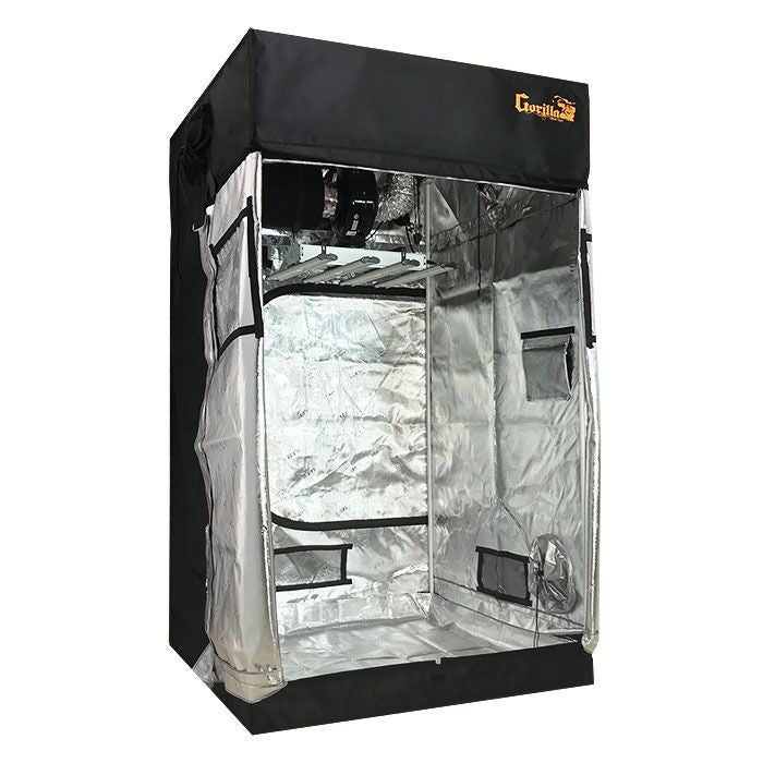 Gorilla Grow Tent 4' x 4' 250 Watt Covert LED-X Grow Tent Kit With Automated Ventilation Package
