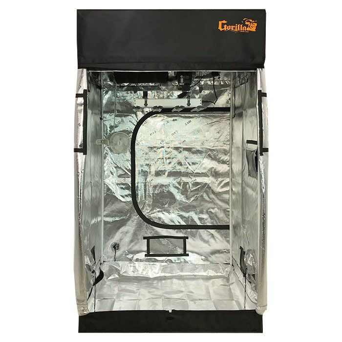 Gorilla Grow Tent 4' x 4' 250 Watt Covert LED-X Grow Tent Kit With Automated Ventilation Package