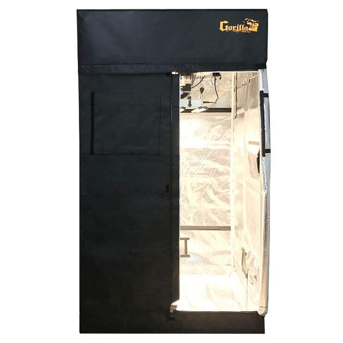Gorilla Grow Tent 4' x 4' 250 Watt Covert LED-X Grow Tent Kit With Automated Ventilation Package