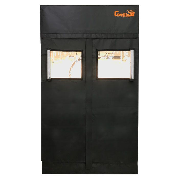 Gorilla Grow Tent 4' x 4' 250 Watt Covert LED-X Grow Tent Kit With Automated Ventilation Package