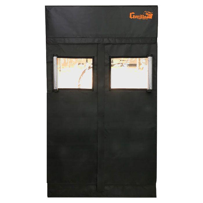 Gorilla Grow Tent 4' x 4' 250 Watt Covert LED-X Grow Tent Kit With Automated Ventilation Package