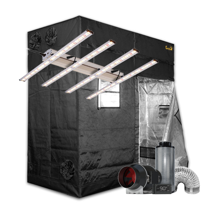 Gorilla Grow Tent 4' x 8' LED-X 500 Grow Tent Kit With Automated Ventilation Package